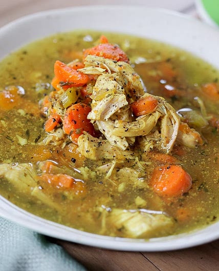 Instant Pot Chicken and Vegetable Soup