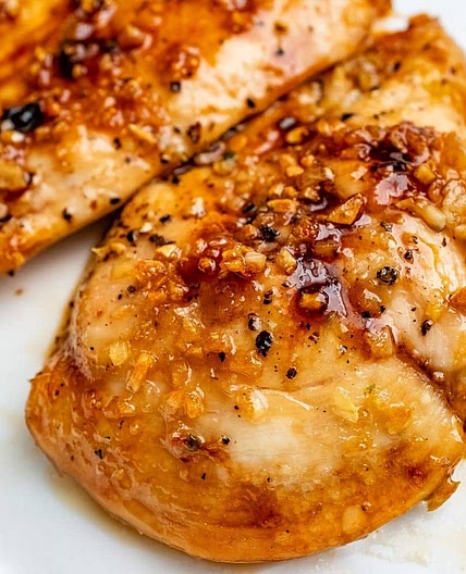 Baked Garlic Brown Sugar Chicken