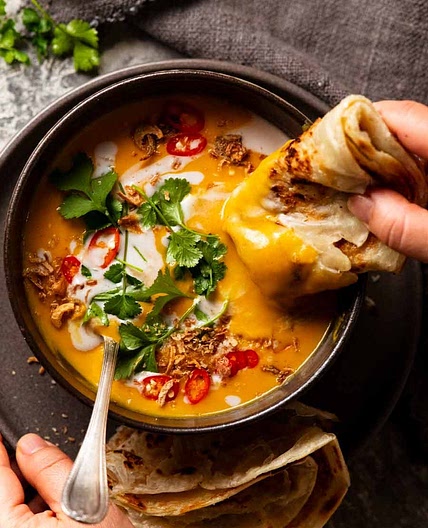 Thai Coconut Pumpkin Soup