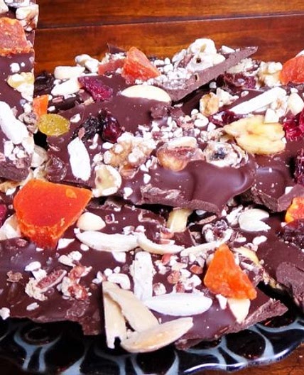 Fruit & Nut Chocolate Bark