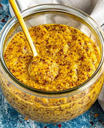 Homemade Honey-Beer Mustard Recipe