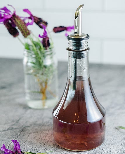 Vibrant Lavender Simple Syrup