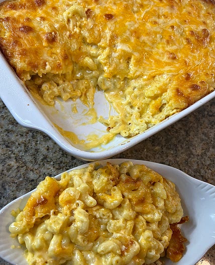Old Fashioned Soul Food Baked Mac and Cheese