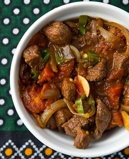 Tibs, Ethiopian Stir-Fried Beef or Venison