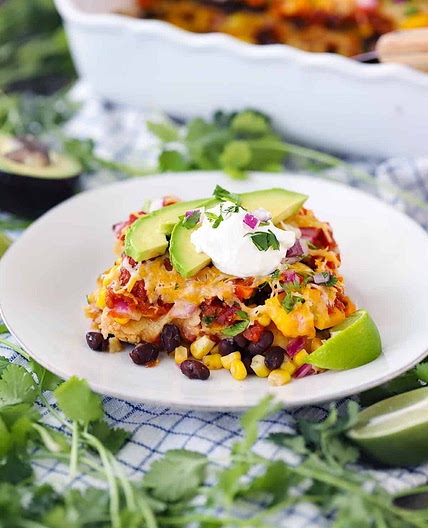 Easy Mexican Lasagna