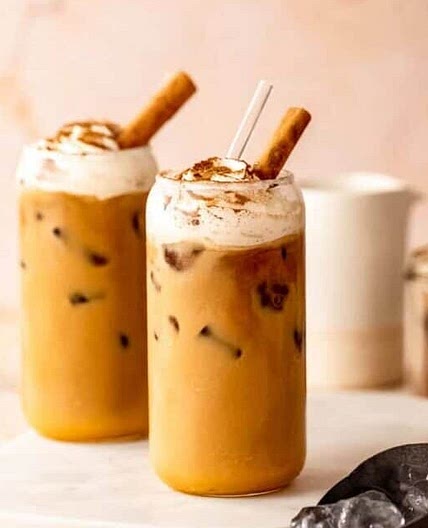 Iced Pumpkin Chai Latte