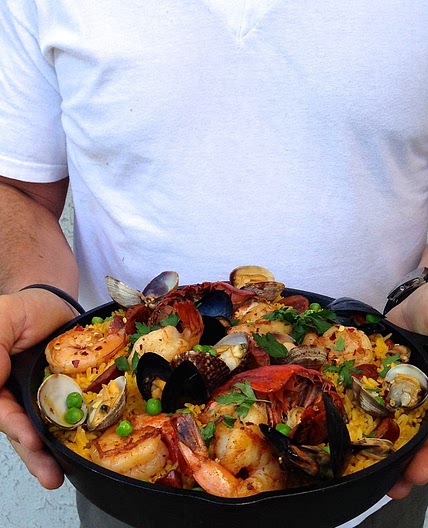 Spanish Seafood Paella Recipe