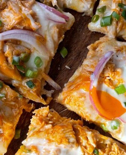 Buffalo Chicken Flatbread