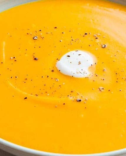 Low FODMAP Carrot-Ginger Soup