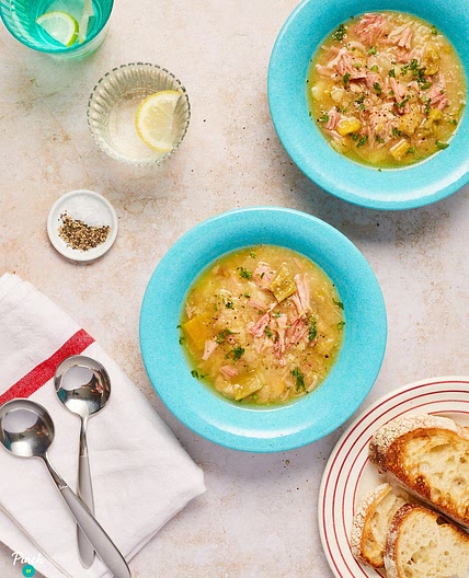 Ham, Leek and Potato Soup | Slimming & Weight Watchers Friendly