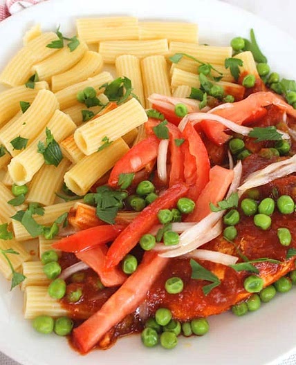 Bolivian Picante de Pollo or Chicken in Spicy Sauce