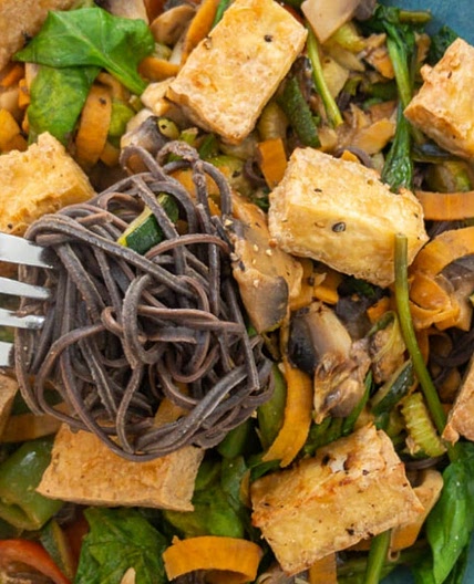 Peanut Tofu Stir-Fry