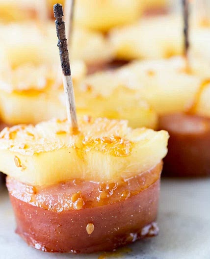 Glazed Kielbasa Bites