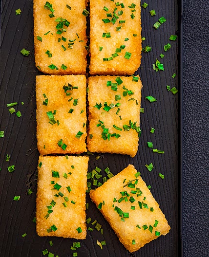 Deep Fried Rice Cake