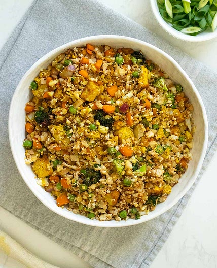 Air Fryer Cauliflower Rice