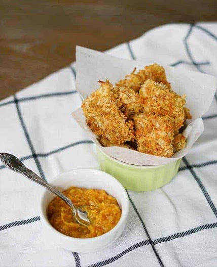 AIP Coconut Chicken Nuggets With Orange Marmalade Sauce (Paleo, Gluten-Free)