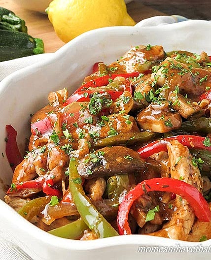 Low Carb Italian Chicken Cacciatore Recipe