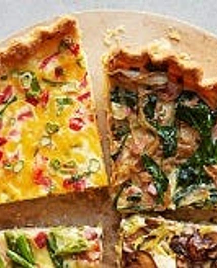 Pimiento Cheese Make-Ahead Quiche