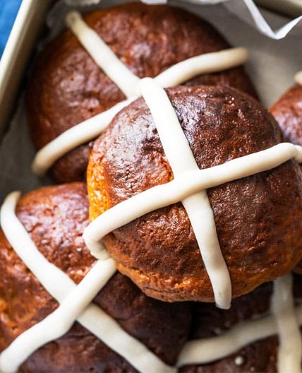 (Extra Fluffy!) Gluten Free & Keto Hot Cross Buns