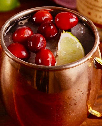You Should Have A Cranberry Mule In Your Hand All Thanksgiving Day
