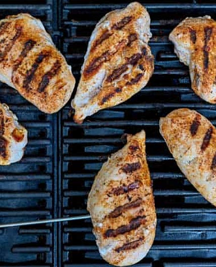 Gas Grilled Chicken Breast