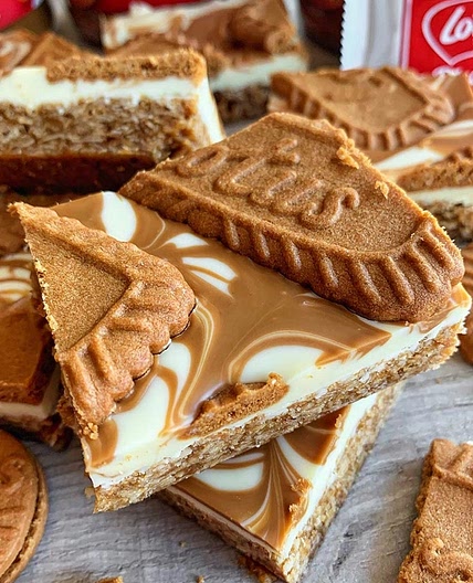 Lotus Biscoff Flapjacks