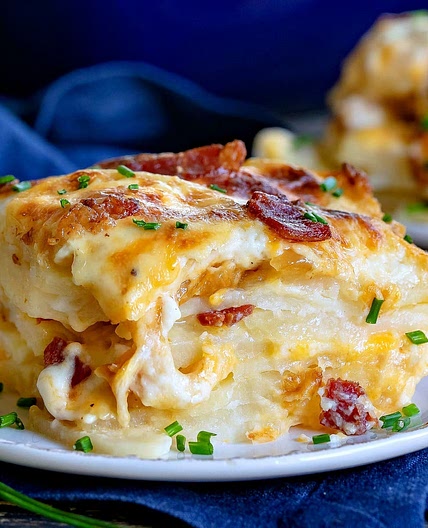 Loaded Scalloped Potatoes