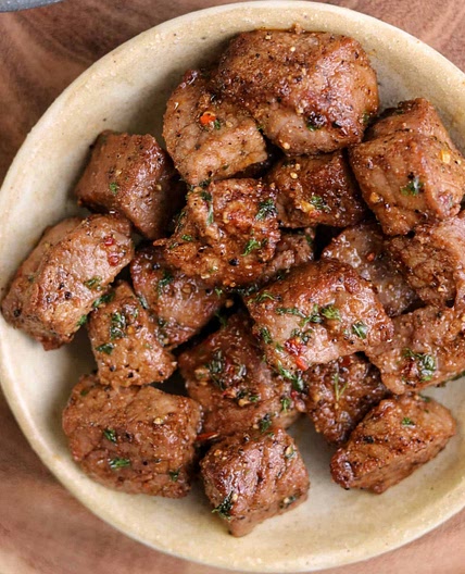 Air Fryer Steak Bites