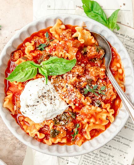 Lasagna Soup