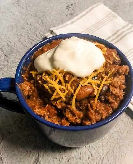 Crockpot Gluten Free Chili with Green Chilies