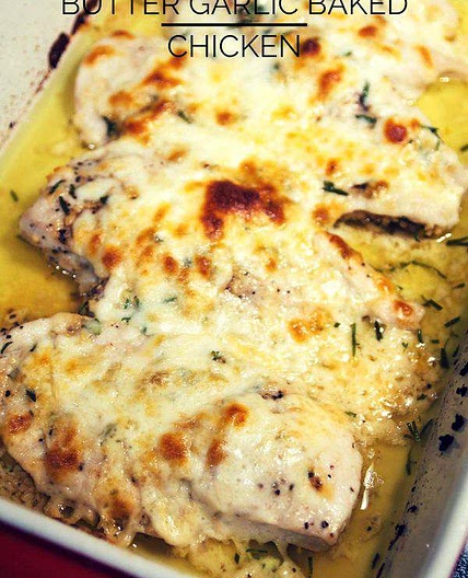 Butter Garlic Baked Chicken