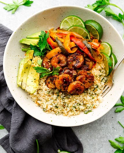 Chipotle Lime Shrimp Bowls