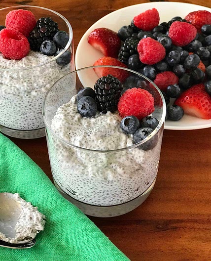 Vanilla Coconut Milk Chia Pudding