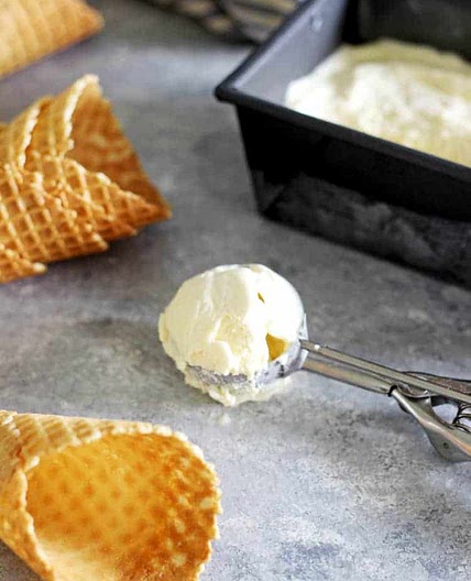 No Churn Vanilla Ice-Cream