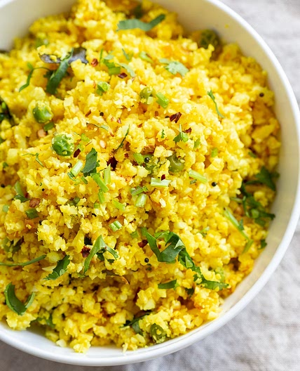 Turmeric Cauliflower Rice