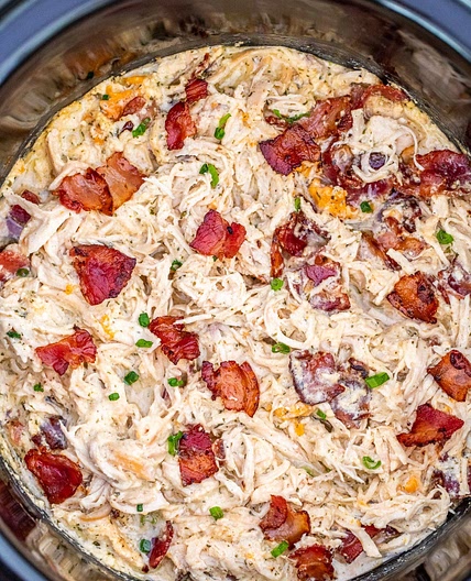 Slow Cooker Crack Chicken