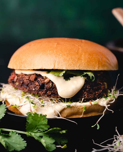 Healthy Black Bean Burgers