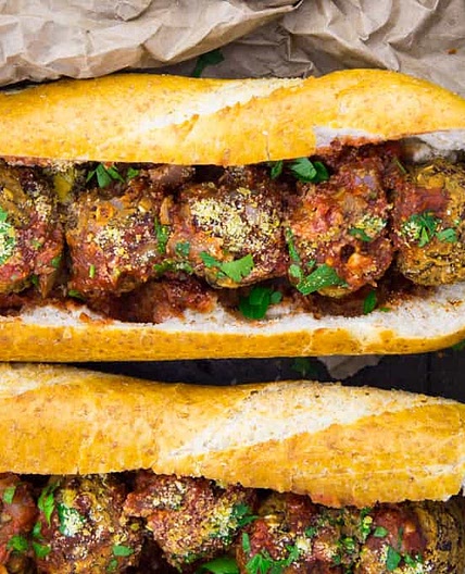 Vegan Meatball Sub
