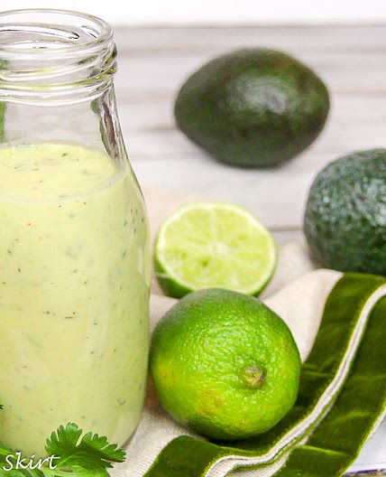 Healthy Creamy Avocado Lime Dressing