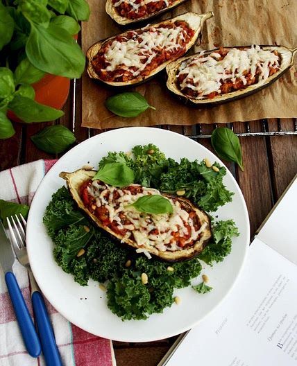 French Stuffed Eggplants