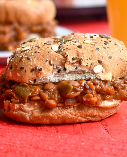 Slow Cooker Lentil Sloppy Joes