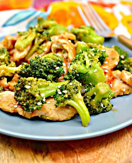 Keto Chinese Chicken and Broccoli