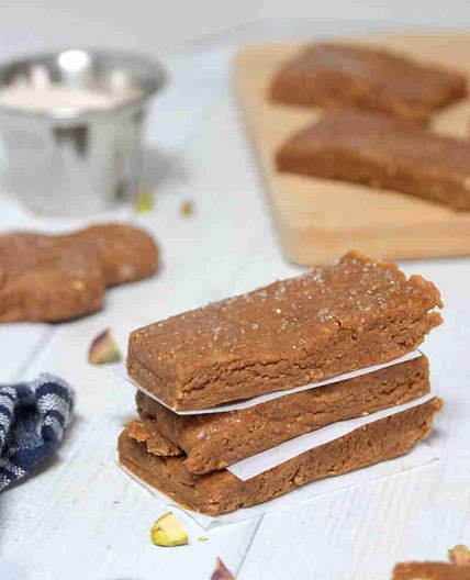 Gingerbread Protein Bars (Gluten-free)