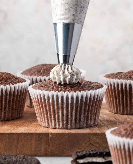 Dairy Free Cookies and Cream Frosting