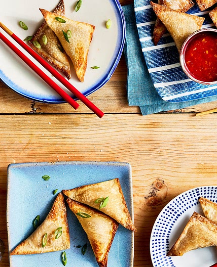 Air-Fryer Chicken Potstickers