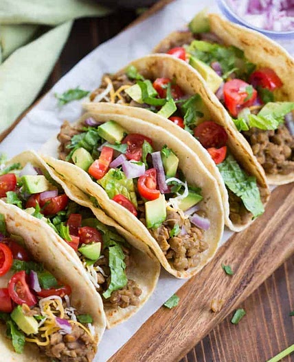 Instant Pot Lentil Tacos