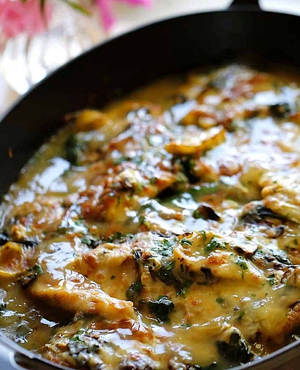 Artichoke and Spinach Chicken Bake Recipe