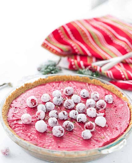 Cranberry Lime Pie