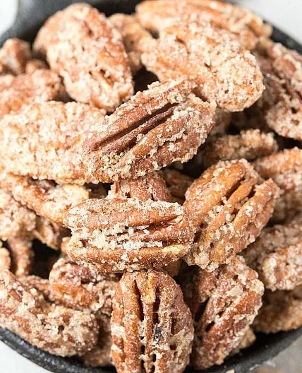 Keto Candied Pecans