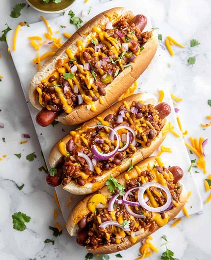 Vegan Chili Dog